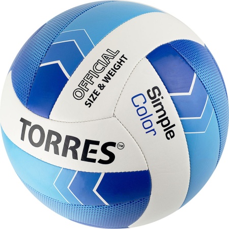 Купить Мяч волейбольный Torres Simple Color любительский р.5 в Бикине 